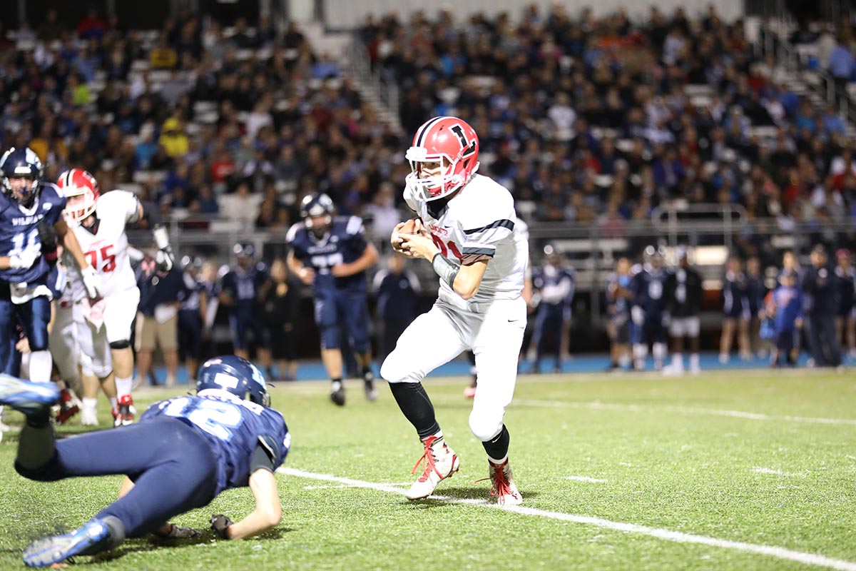 Receiver looking to make moves Lancaster Legends Football 10.13.17 Lancaster vs Depew