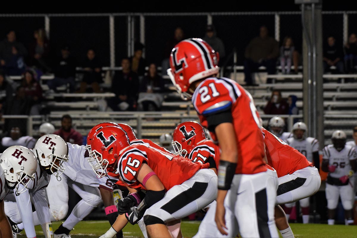 Lancaster Offense Ready Lancaster Legends Varsity Football vs Hutch Tech Engineers 10.20.17