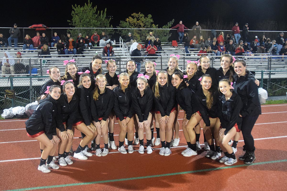 Lancaster Legends Varsity Football vs Jamestown Football LHS Cheerleaders