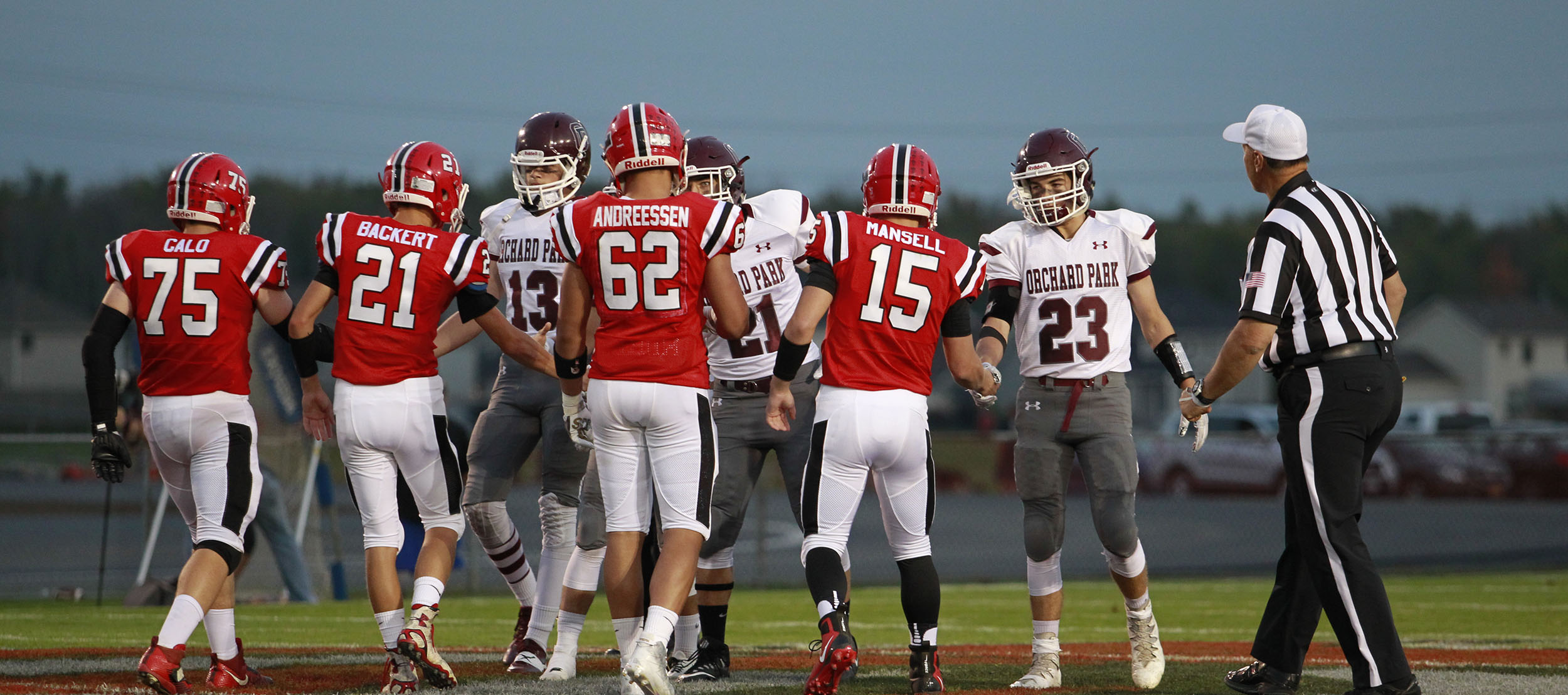 Lancaster Legends and Orchard Park Captains Meeting