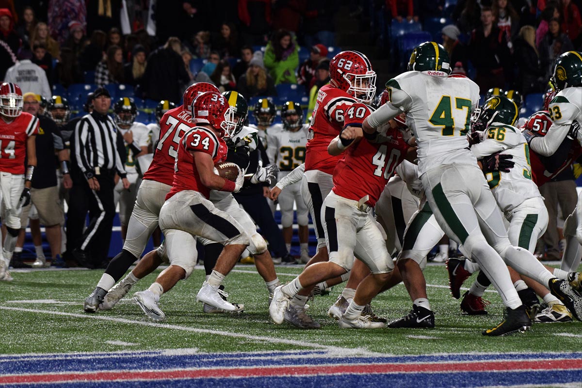 Lancaster Legends Varsity Football vs Williamsville North Spartans 11.03.17