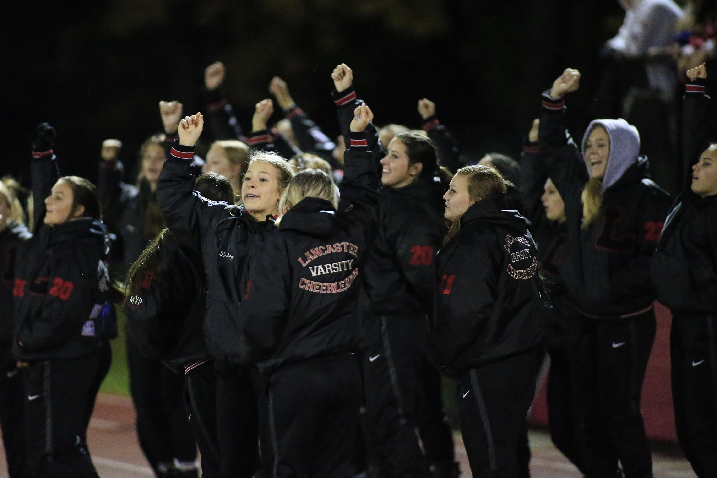 Lancaster vs Clarence Playoffs 2019 Legend Cheerleaders!