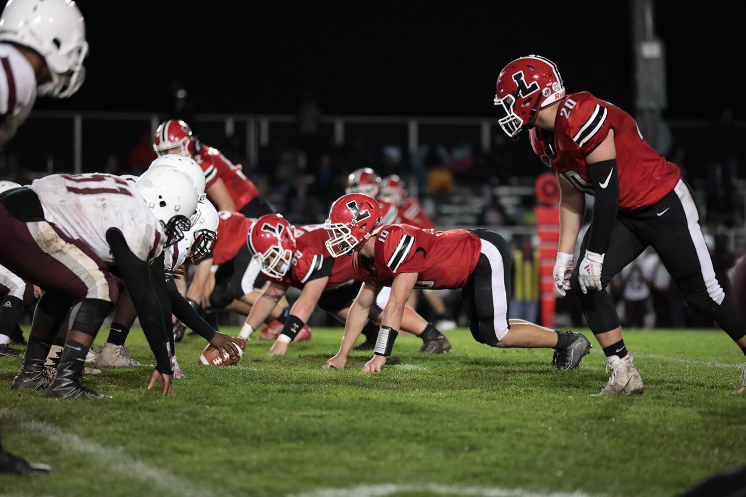 Lancaster Legends defensive line