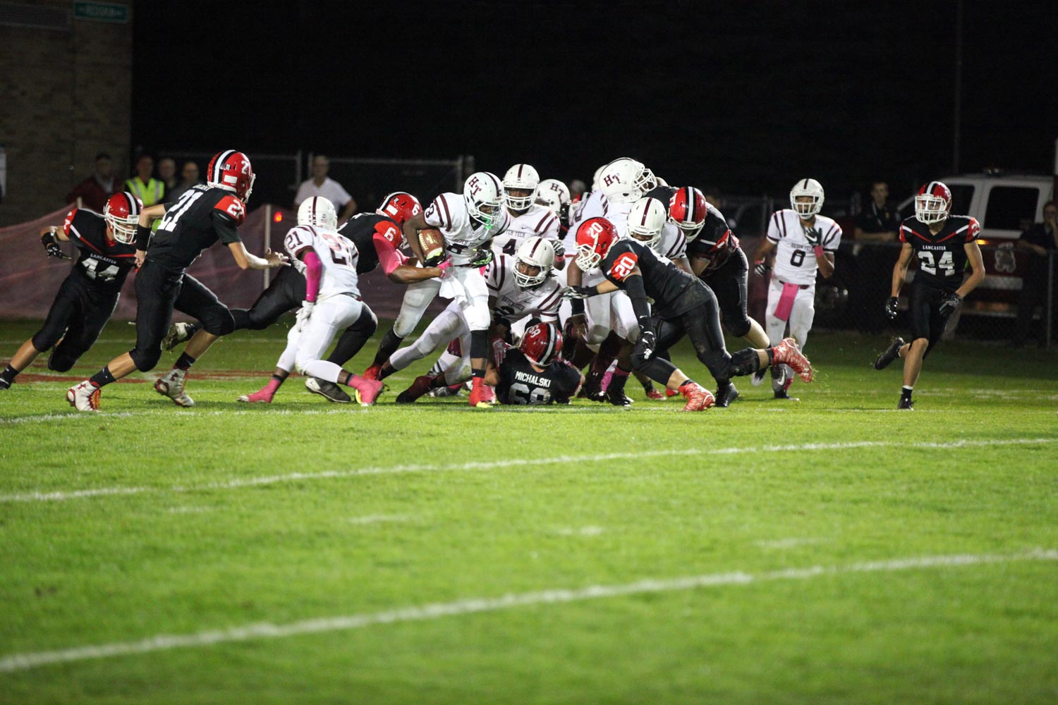 Lancaster Legends Football vs Hutch Tech 2016