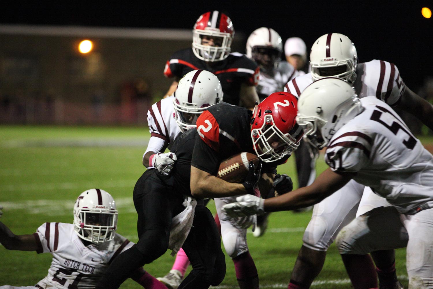 Lancaster Legends Football vs Hutch Tech 2016