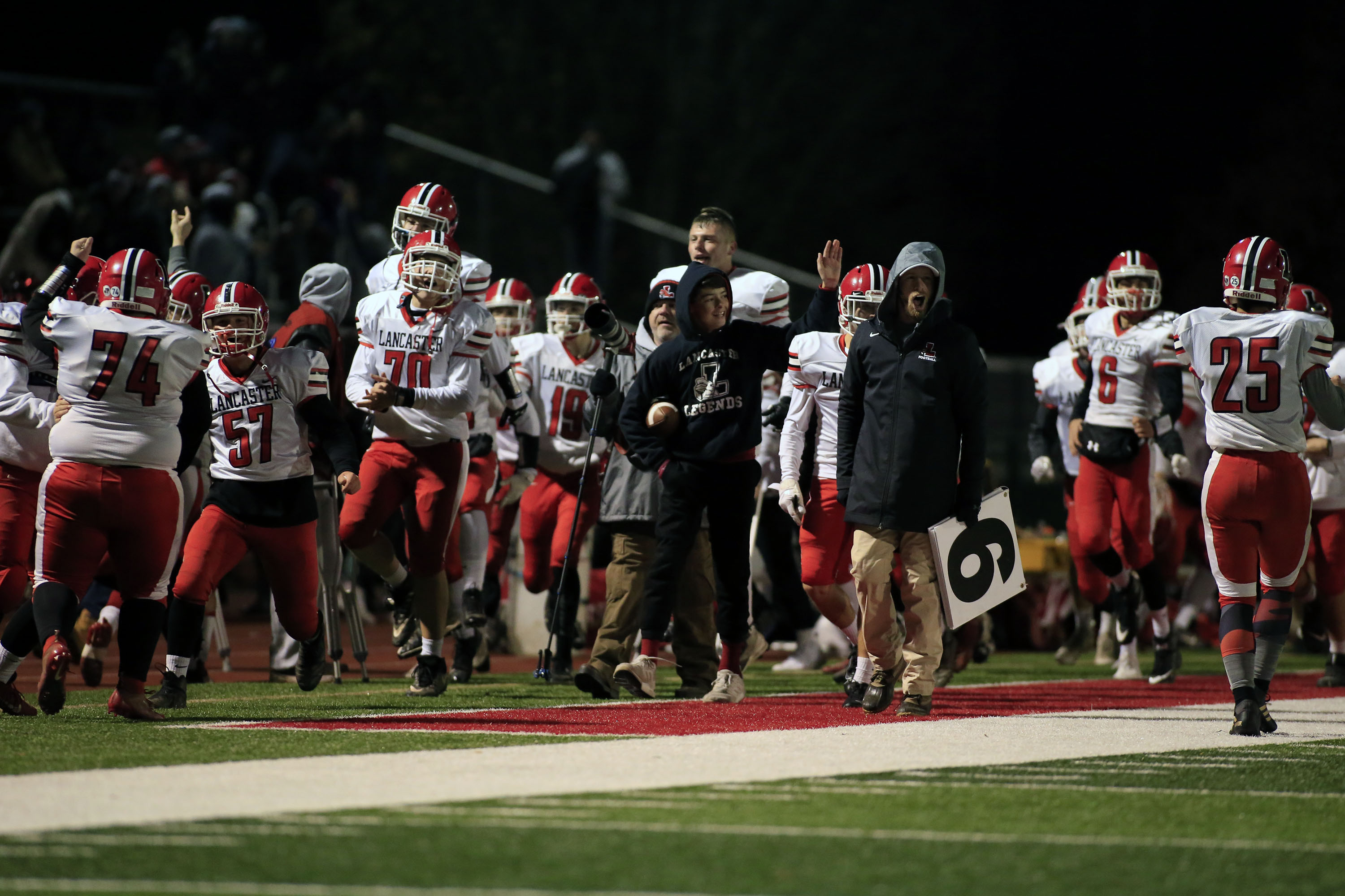 Lancaster vs Jamestown Playoffs 2019 TD Celebration!