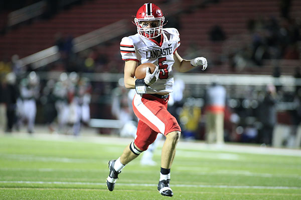 Ethan crossing the goal line