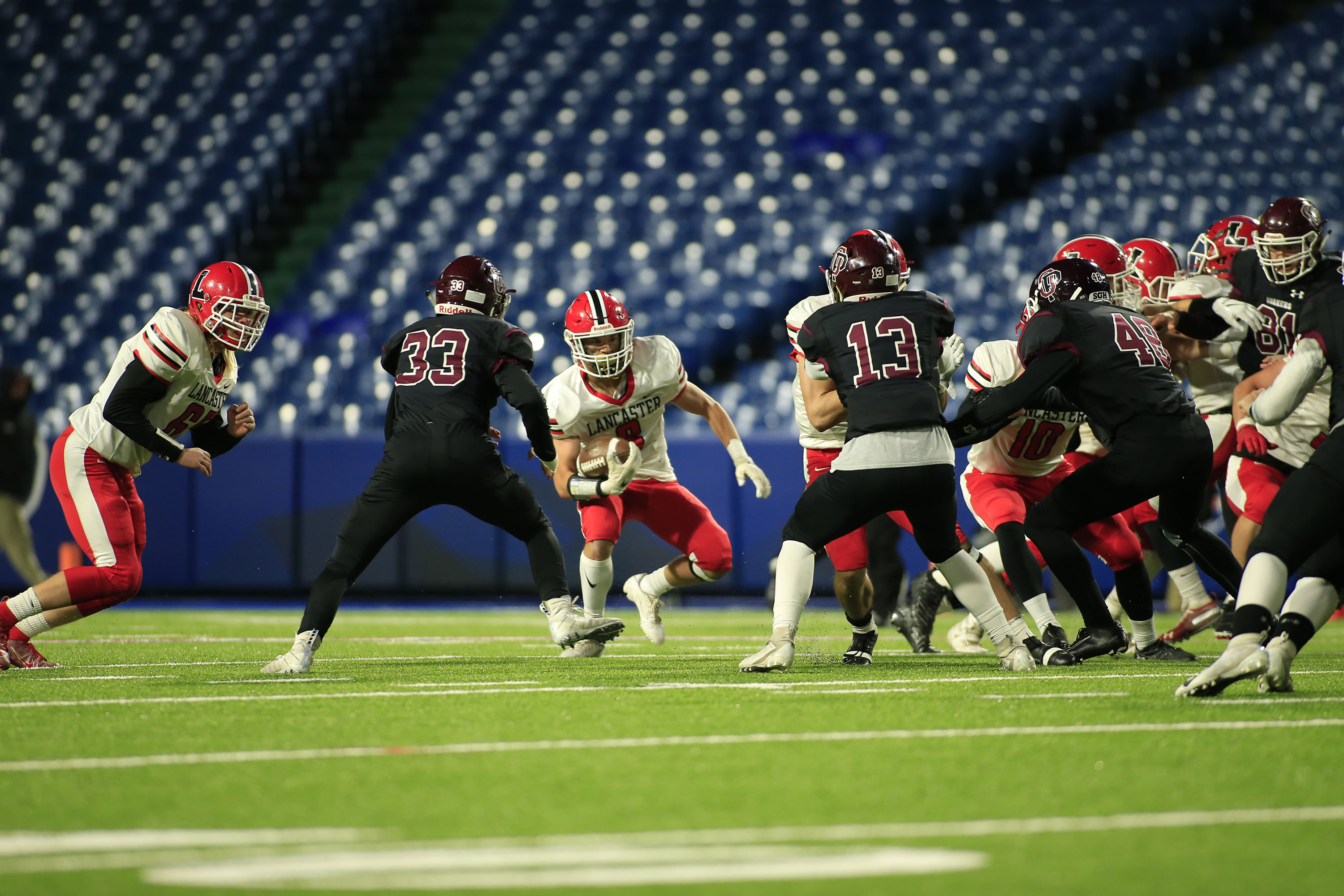 Lancaster vs OP Kickoff Return!