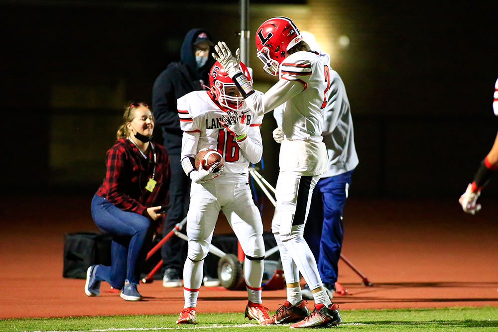 Lancaster vs Bennett! Legends TD Celebration!