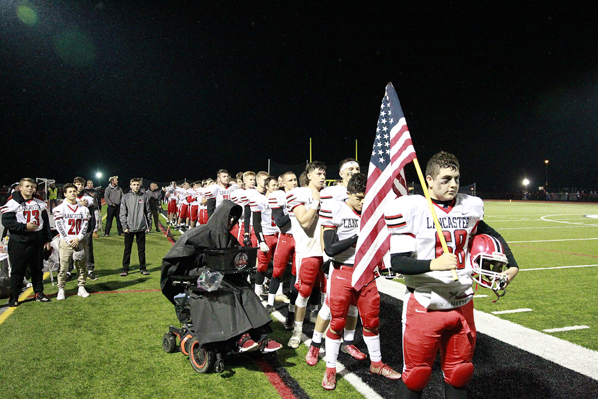 Lancaster vs Clarence 2019 National Anthem