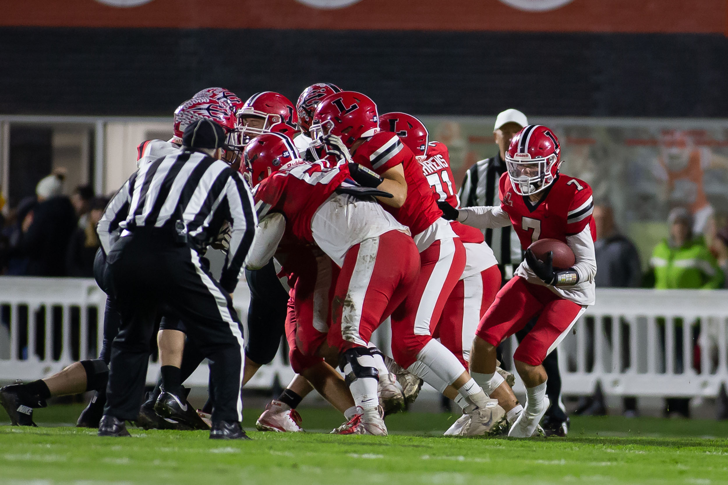 Lancaster vs Clarence Oline Blocking!