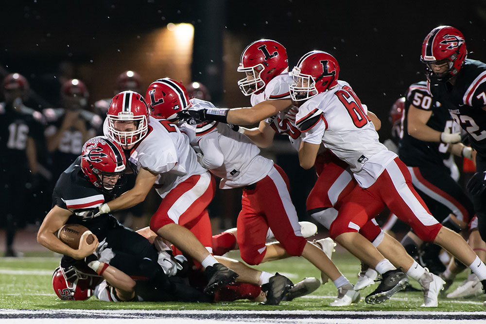 Lancaster vs Clarence Tackle!