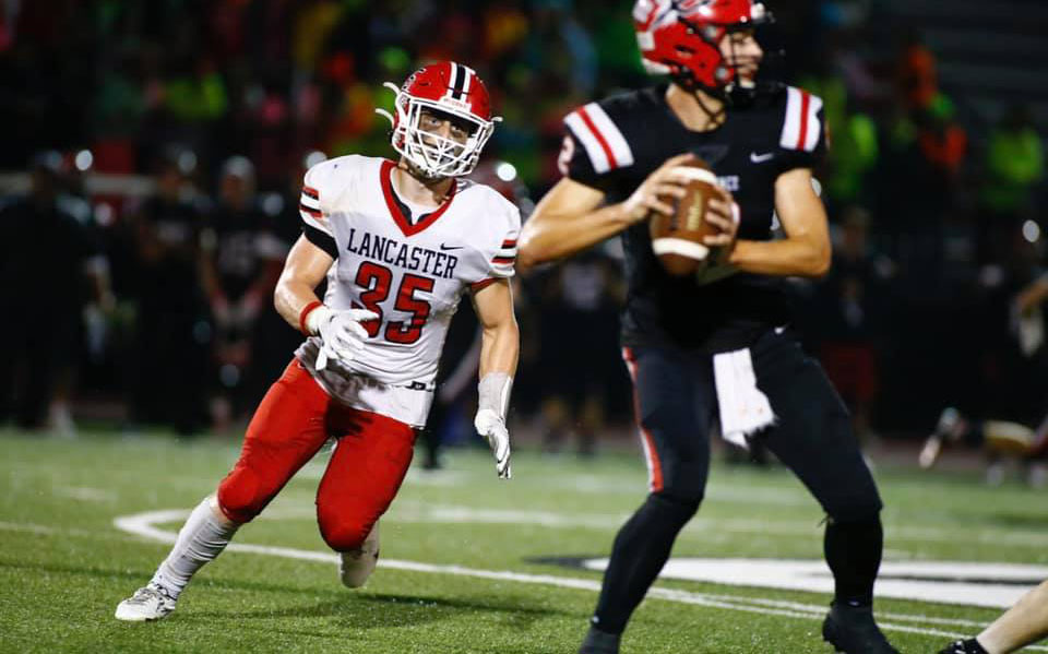 Lancaster vs Clarence Getting after the QB!