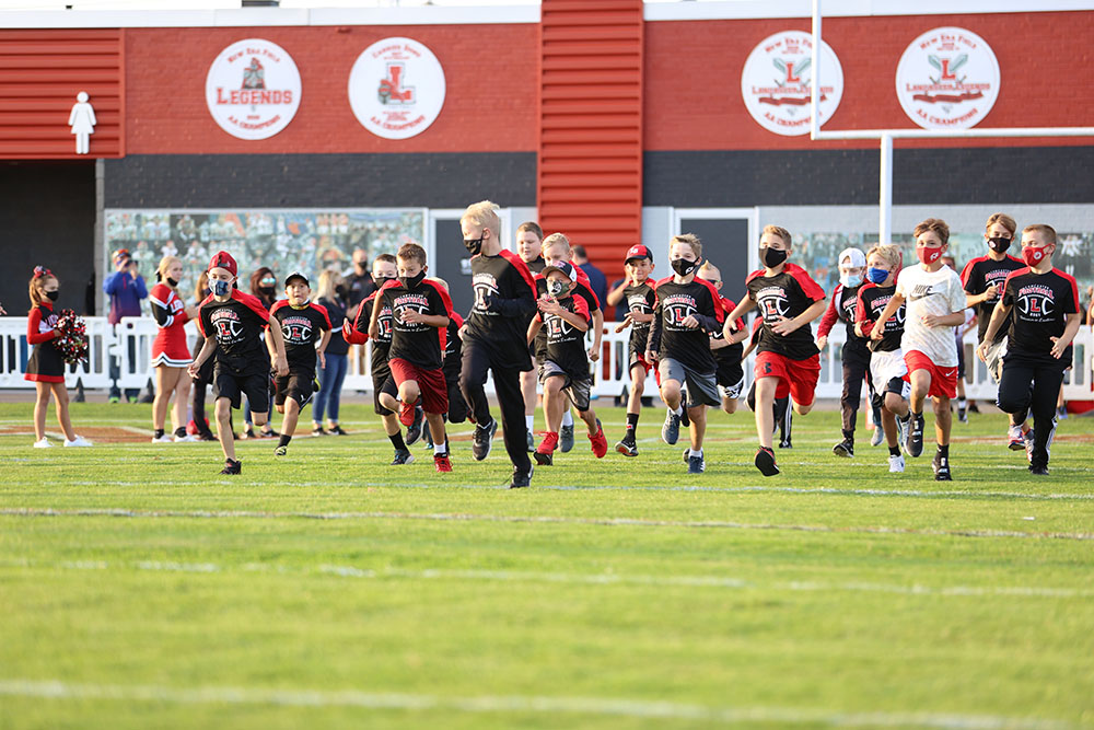 Lancaster vs Hutch Tech 2021 Lancaster Youth Football Runs on Foyle-Kling Field