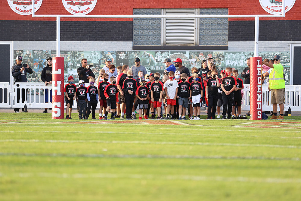 Lancaster vs Hutch Tech 2021 Lancaster Youth Football Runs on Foyle-Kling Field