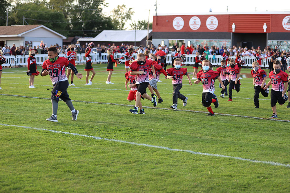 Lancaster vs Hutch Tech 2021 Lancaster Youth Football Runs on Foyle-Kling Field