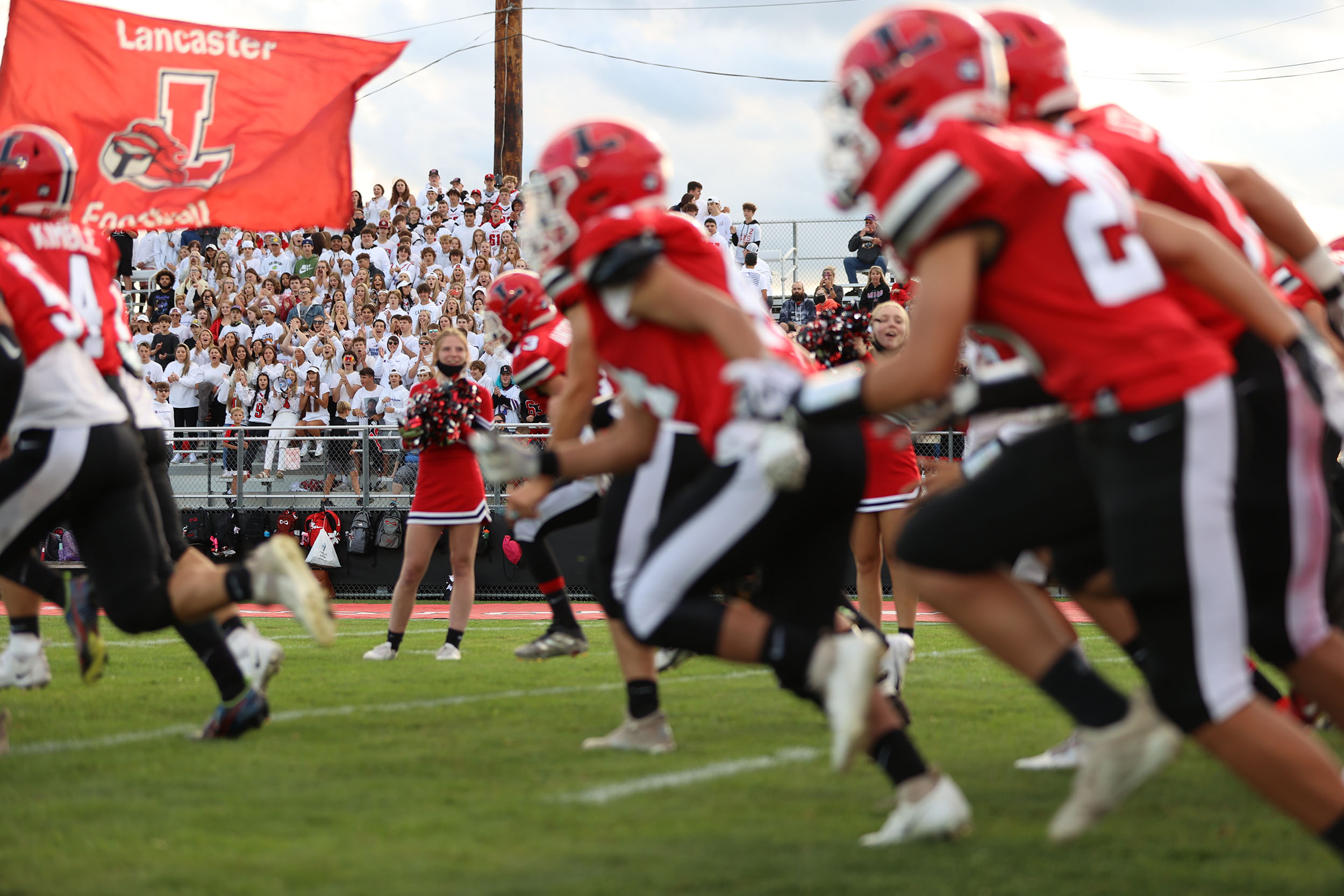 Lancaster vs Hutch Tech School Spirit!