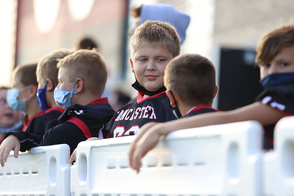 Lancaster vs Hutch Tech 2021 Lancaster Youth Football Runs on Foyle-Kling Field