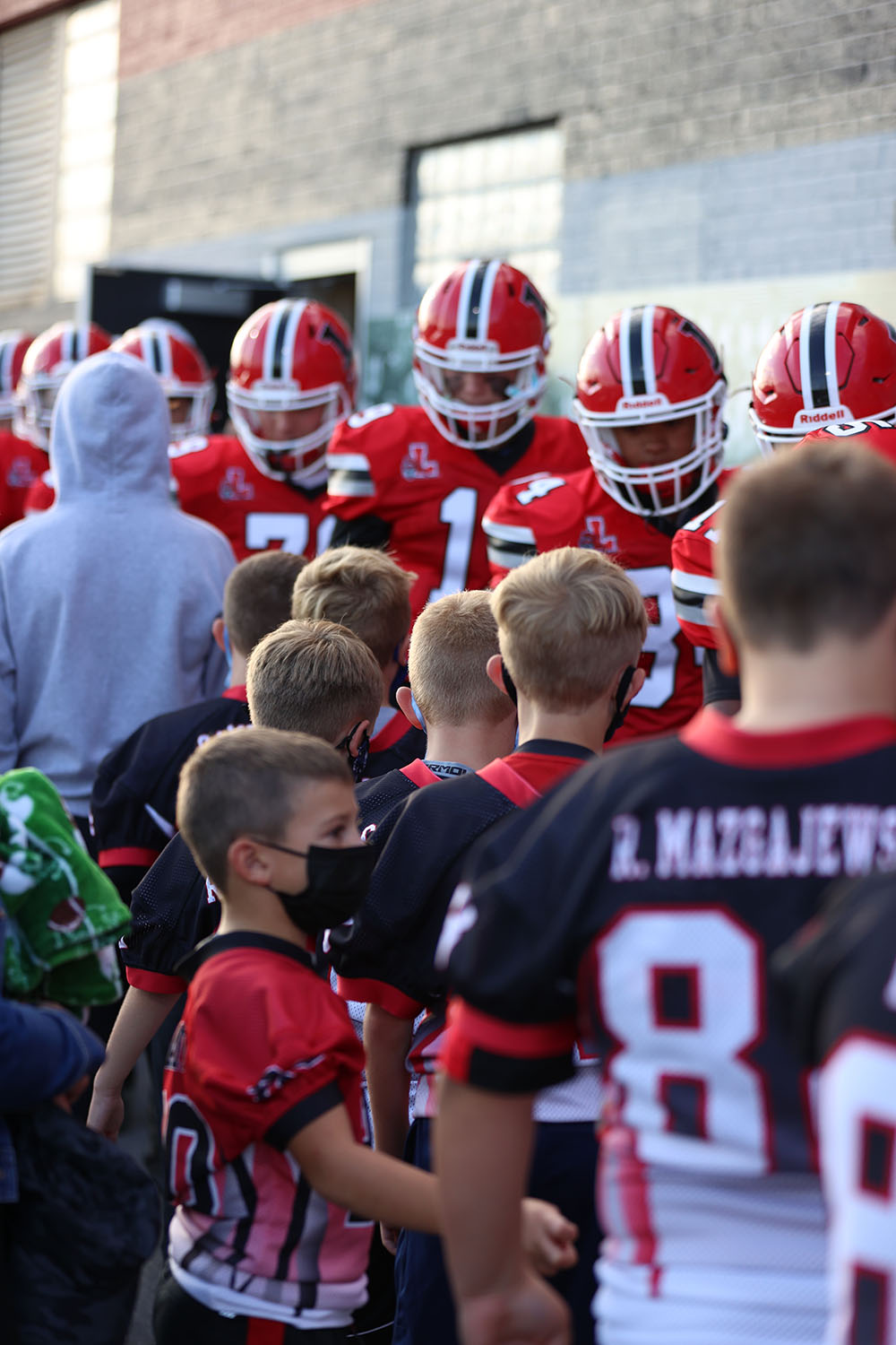 Lancaster vs Hutch Tech 2021 Lancaster Youth Football Runs on Foyle-Kling Field