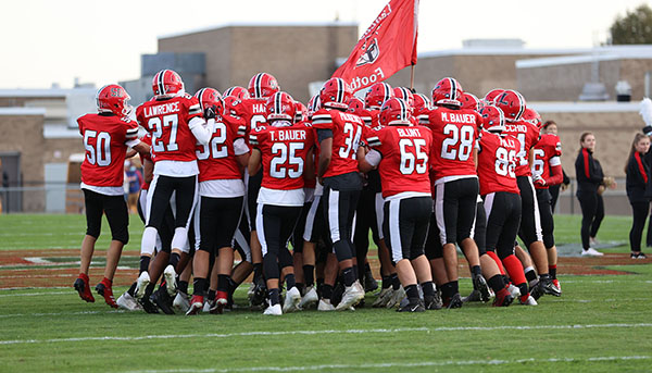 Lancaster vs Depew National Anthem!