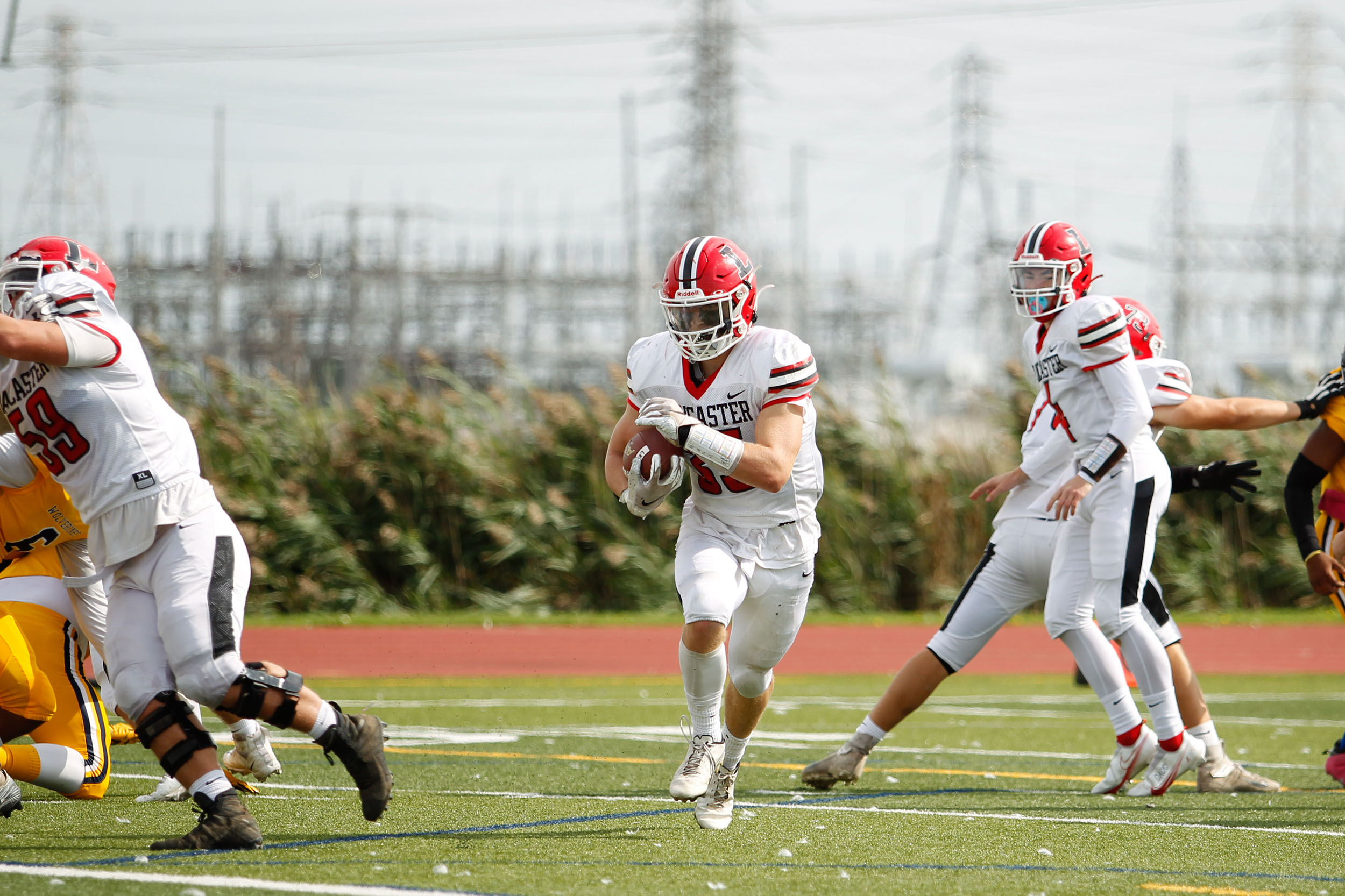 Lancaster vs Niagara Falls! Lancaster TD!