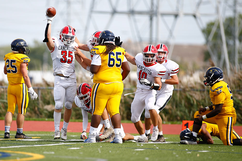 Lancaster vs Niagara Falls Turnover!