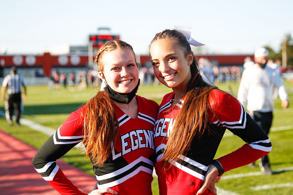 2020 Section Championship Cheerleaders!