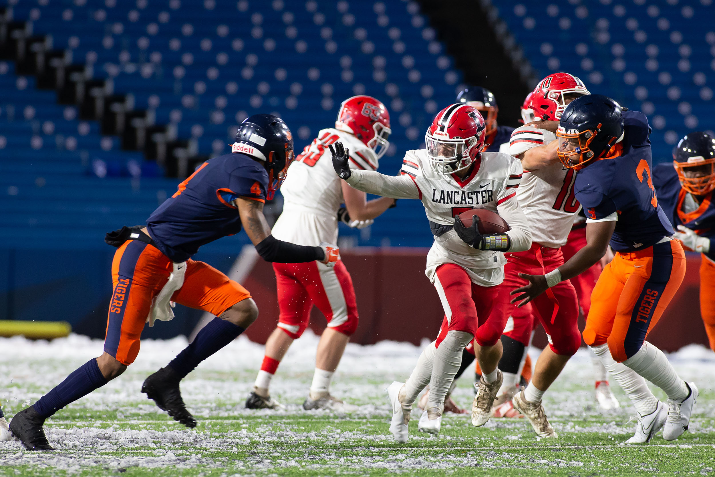 Lancaster vs Bennett Stiff Arm