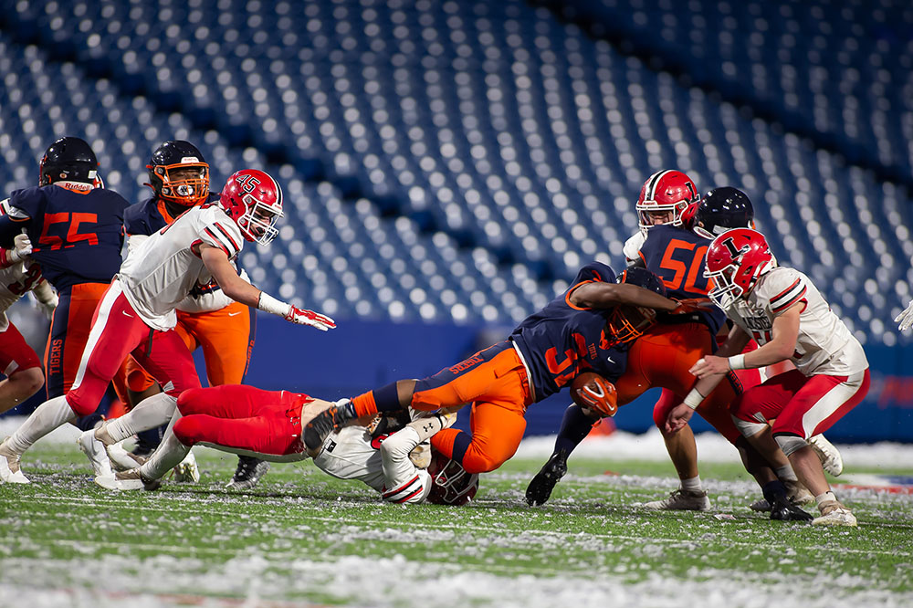 Lancaster vs Bennett Tackle