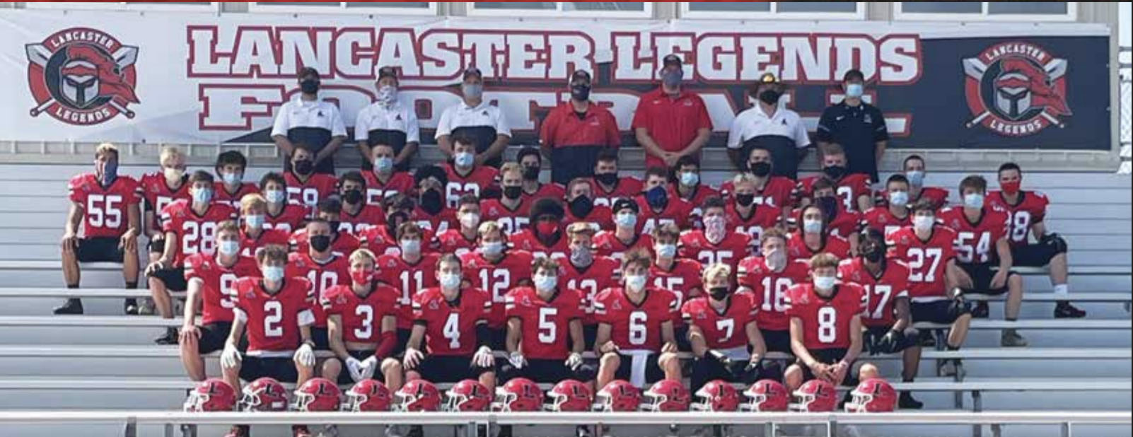 Lancaster Legends Spring Varsity Football Team 2021