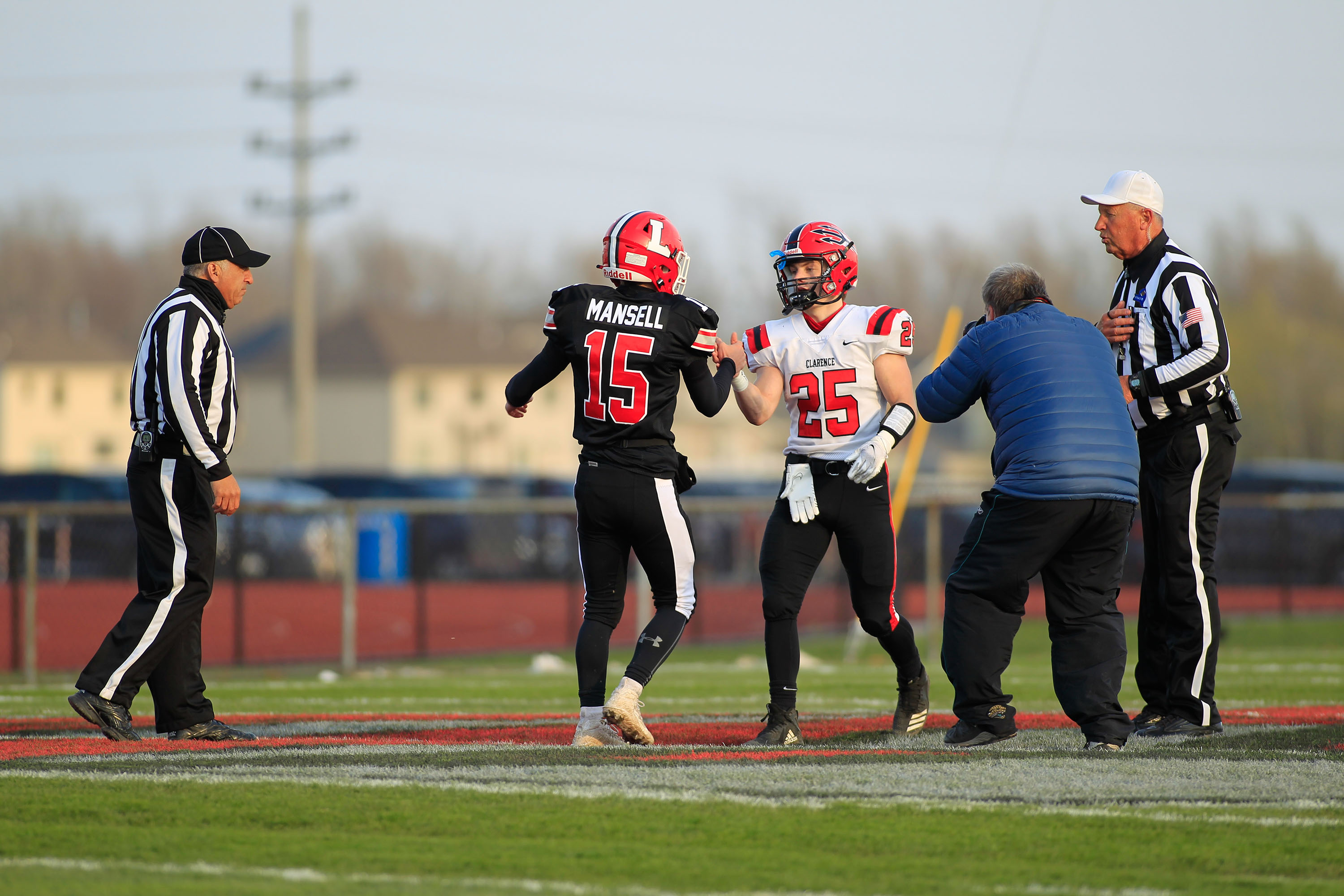 Lancaster vs Clarence Red Devils Coin Toss!