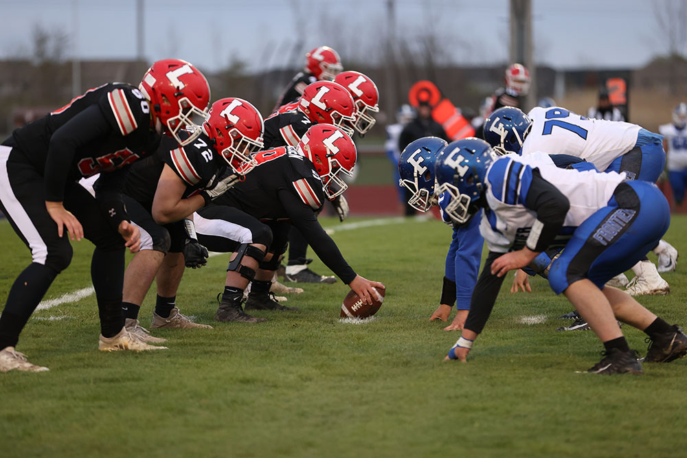 Lancaster vs Frontier Falcons O-Lineman