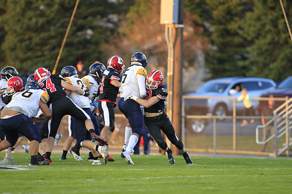 Lancaster vs Niagara Falls Sack!