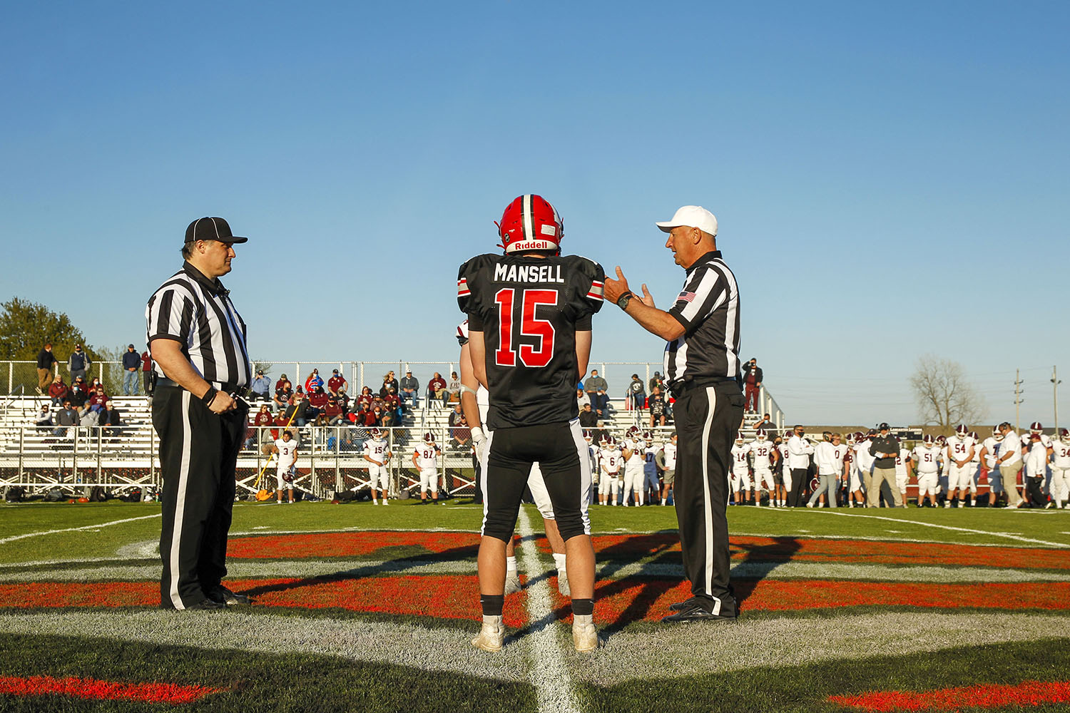 Lancaster vs Orchard Park Coin Toss