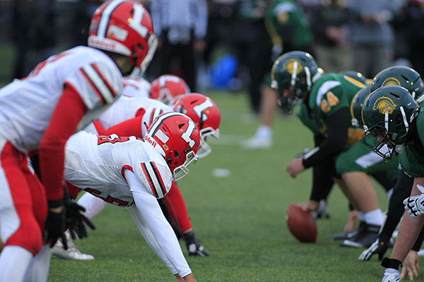 Lancaster at Williamsville North The Line of Scrimmage!