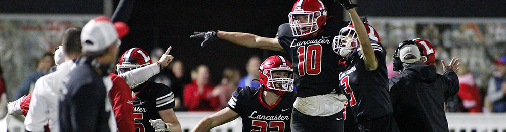 Lancaster vs Canisius Jumping in Celebration!