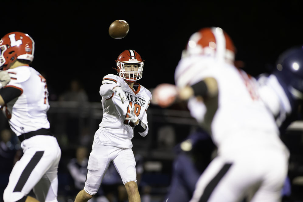 Lancaster vs Depew - QB with the throw