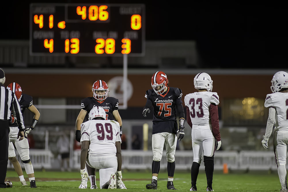 Lancaster Offense setting the line