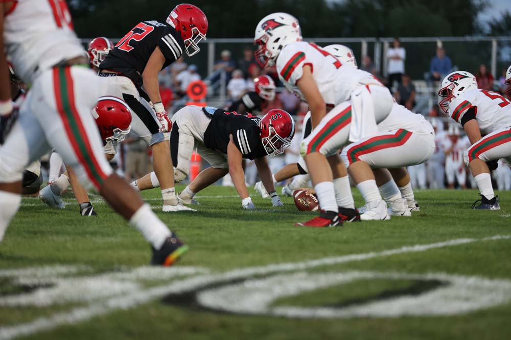 Lancaster vs Jamesotown Defensive Lineman