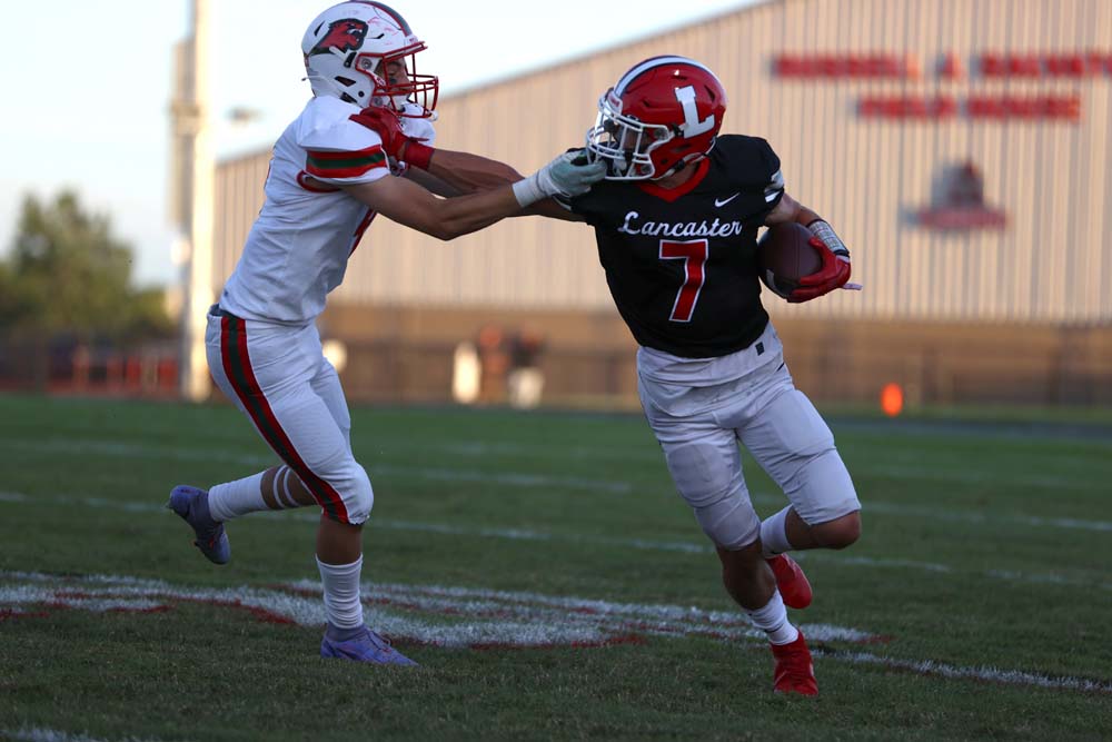 Lancaster vs Jamesotown Facemask!