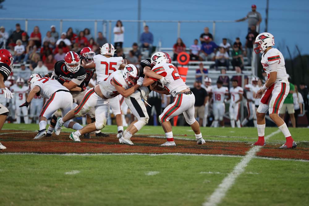 Lancaster vs Jamesotown Tackle for Loss