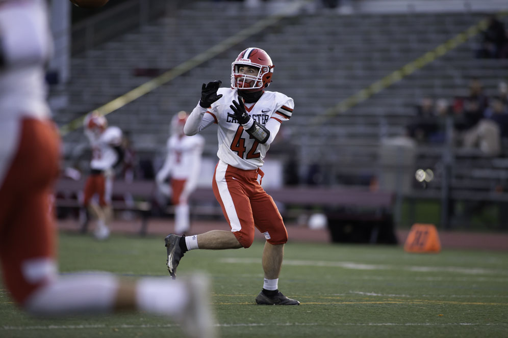 Lancaster vs Orchard Park- Focused on the ball