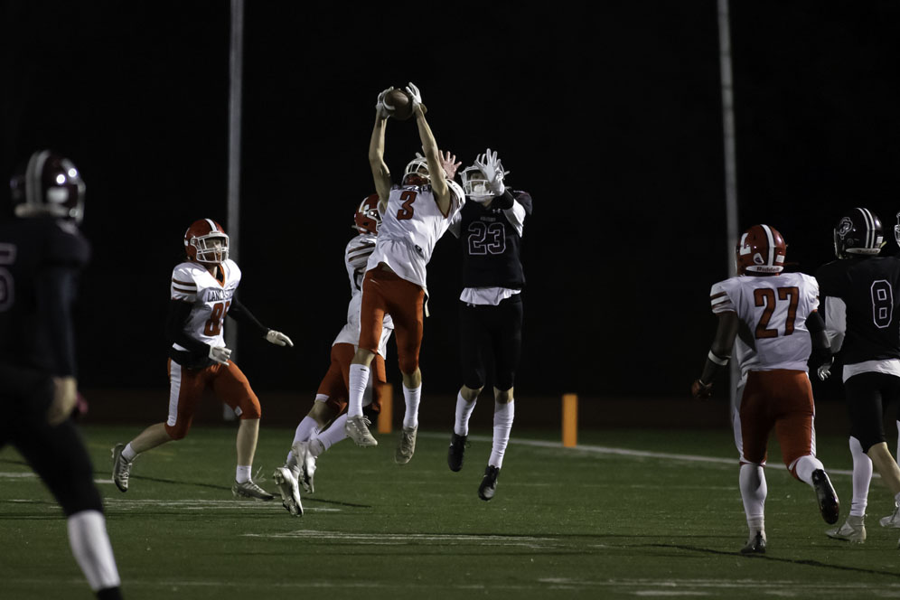 Lancaster vs Orchard Park- Lancaster with the interception