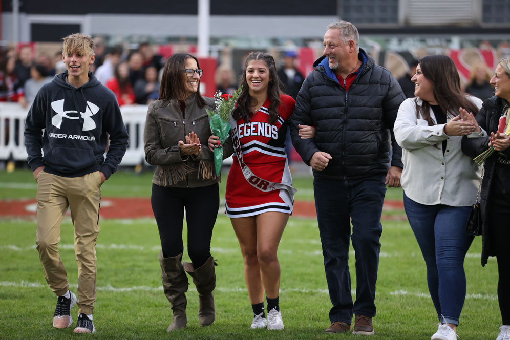 Lancaster Legends Cheerleaders and Family