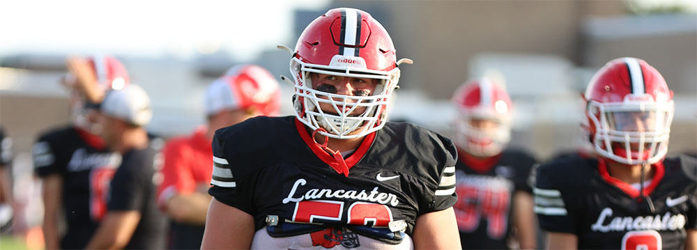 Lancaster Legends Football All WNY Team Member Tommy Carlsen