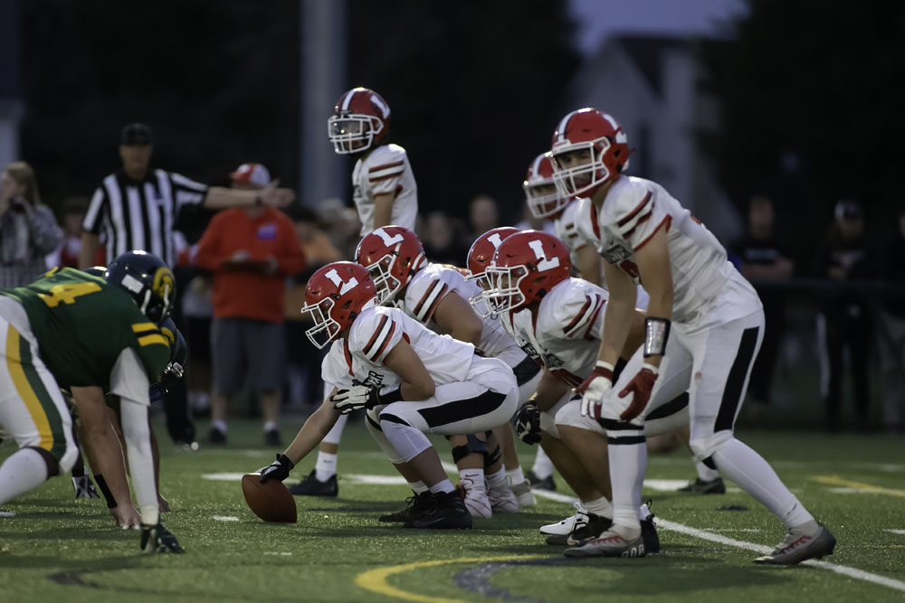 Lancaster vs Williamsville North Offensive Line