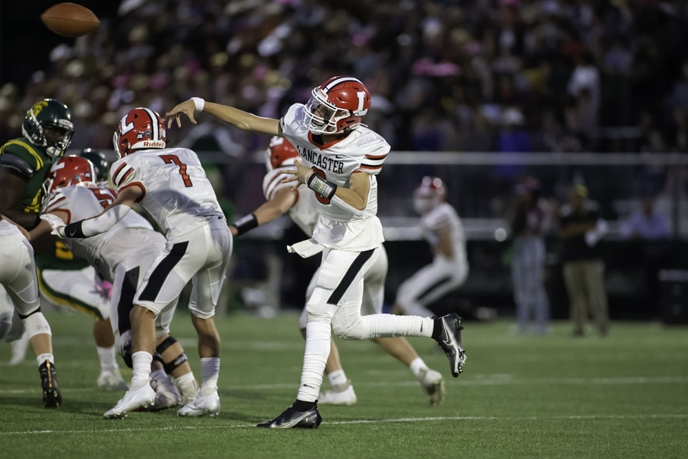 Lancaster vs Williamsville North QB Throwing the Ball