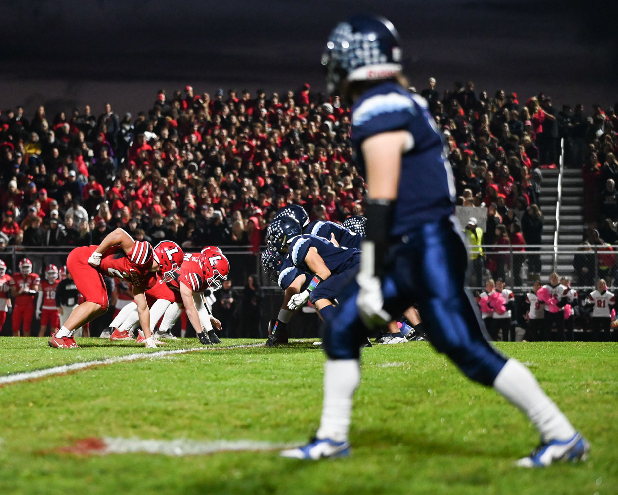 Lancaster and Depew ready for the play