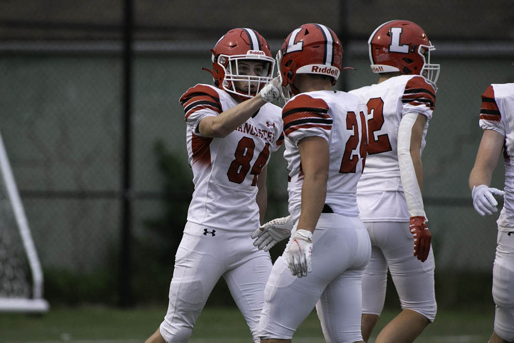 Lancaster teammates excited!