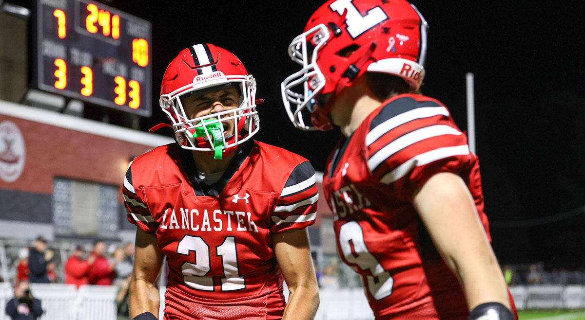 Celebration after the Touchdown against OP